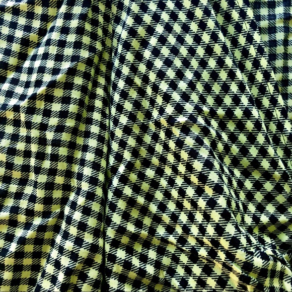 Green Plaid Tea Dress NWT - Picture 2 of 7